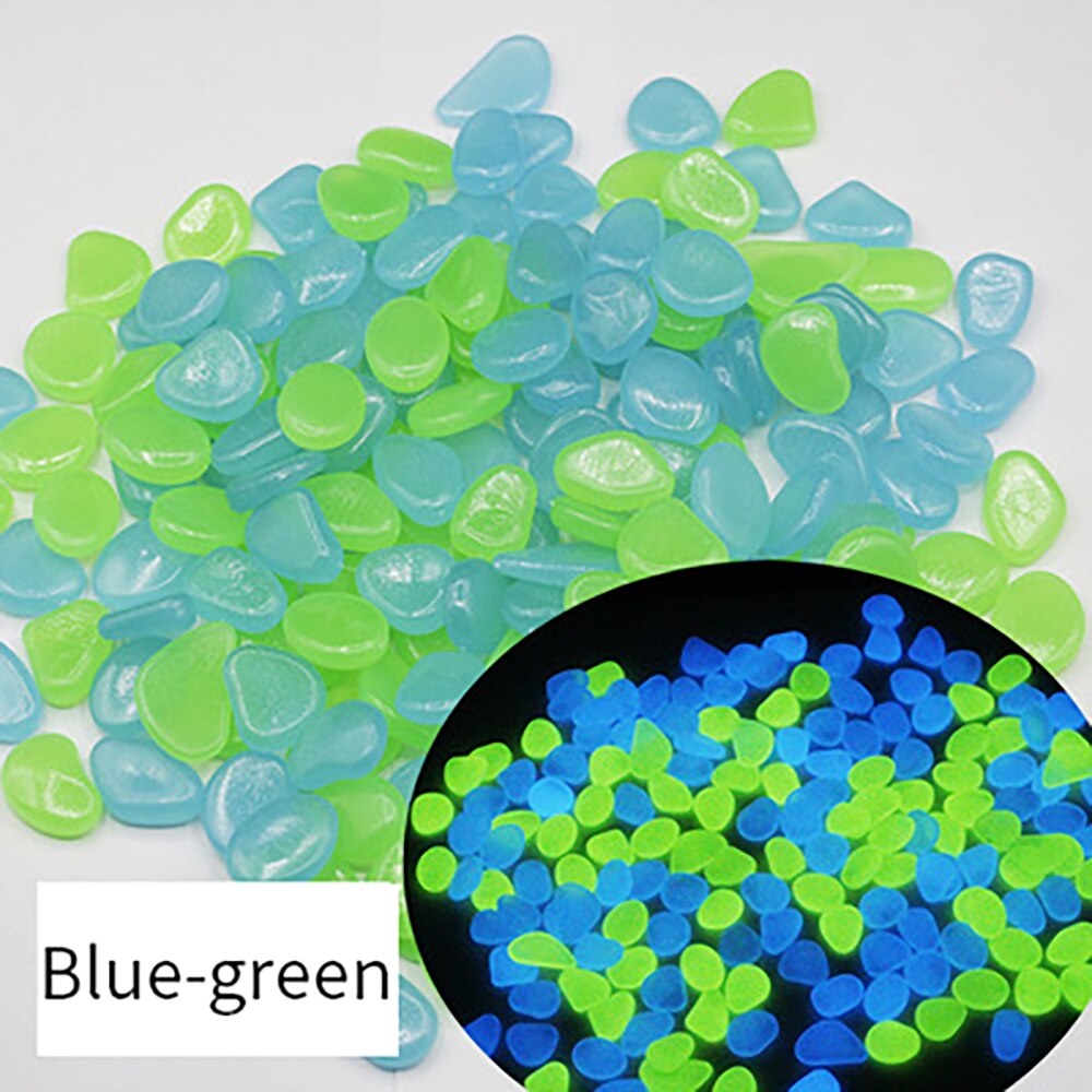 25/50pcs Luminous Stones Glow in the Dark Garden Pebbles Glow Stones Rocks for Walkways Garden Path Patio Lawn Garden Yard Decor