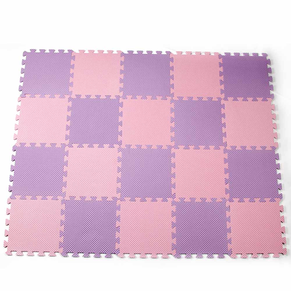 20 kpl/setti baby eva vaahtomuovi palapeli leikkimatto /lasten matot lelut matto lasten lukittava harjoituslattialaatat, kukin :29*29*0.8cm: Wj3023ce