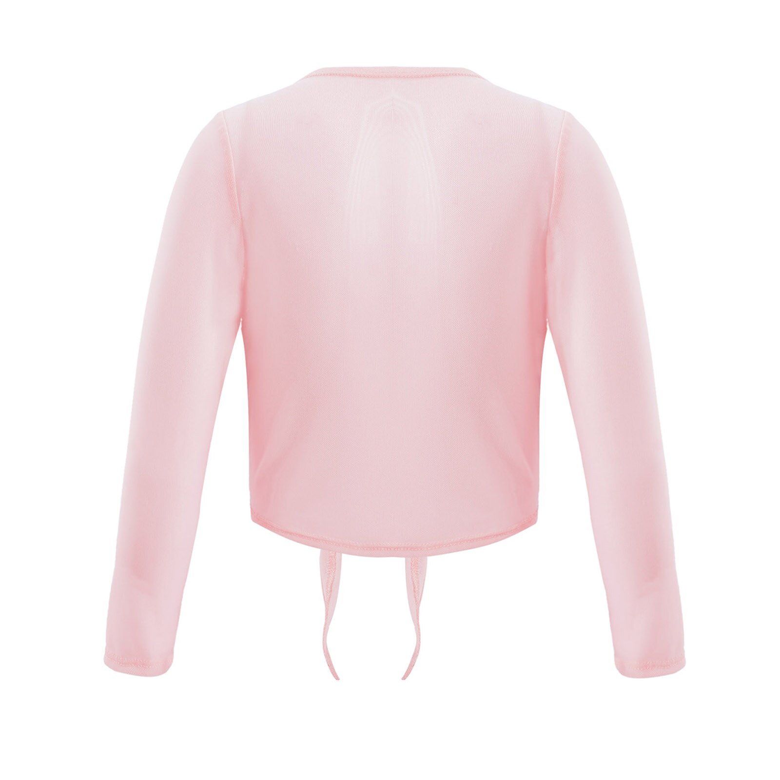 Mädchen Bolero Ballett Wrap Top Für Tanzen Gymnastic Trikot Mesh Dance Cover Up Tops Ballerina Turnpakje Strickjacke Shrug Tops