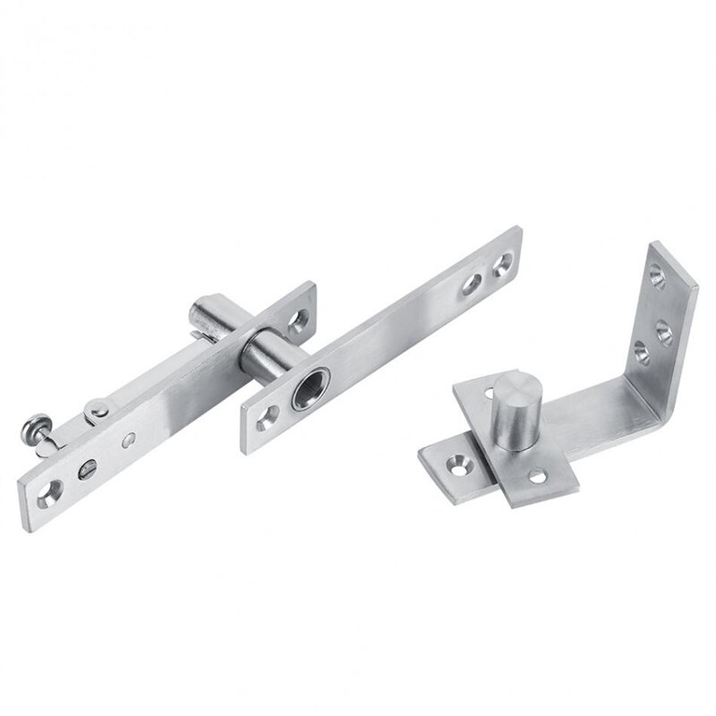 ABSF 1 Set 360 Degree Stainless Steel Door Pivot Hinge Tall Building Rotary Door Pivot Hinge Install Up and Down for One Set