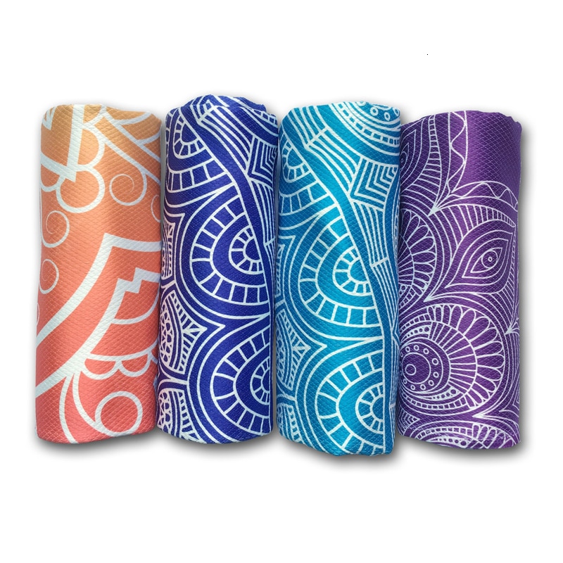 Ręcznik do Jogi 183x63cm - PVC - Lekki 350g - Składany - Sprzęt Fitness