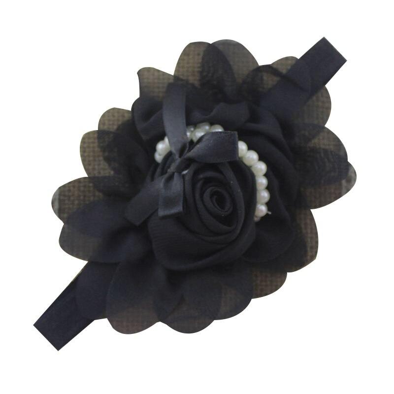 Baby Girls Headband Flexible Flower Princess Headband For Girl Baby Girl Hair Accessories Newborn Photography Props cute