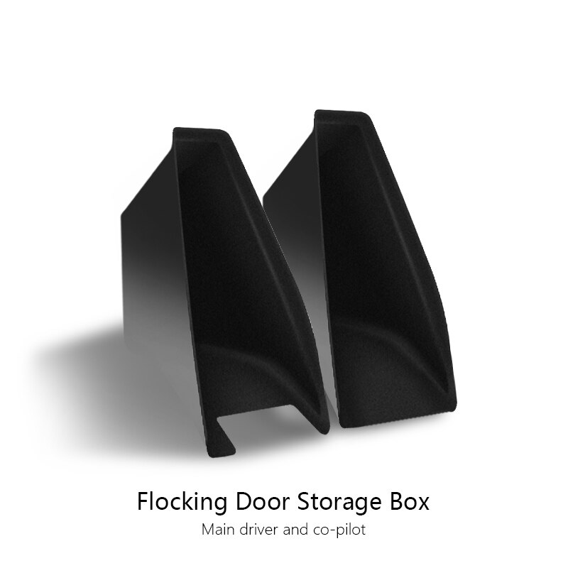 Used For Tesla Model 3 car door storage box car interior accessories: Front door 03