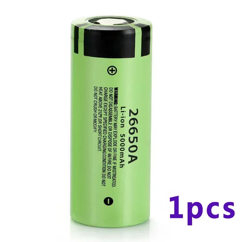 .High Capacity 26650 5000mah Li-ion Rechargeable Battery Lii-50A 3.7v 26650-50A battery for Flashlight 20A packing: Gold