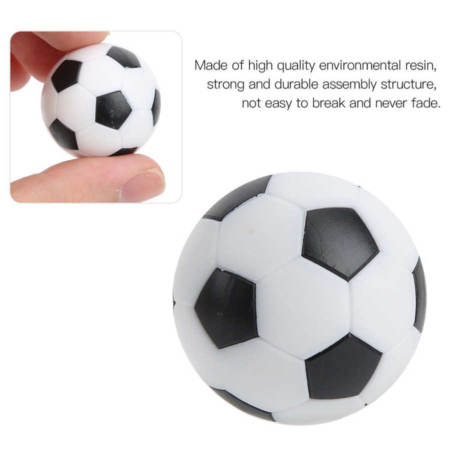 8 stk mini bordfodboldkugler 32mm børn fodbold bordspil maskine tilbehør