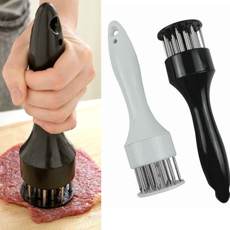 Rustfrit stål kød mørningsmiddel nål kød hammer mørningsmiddel køkkenredskaber køkkenredskaber madlavning bagning tilbehør