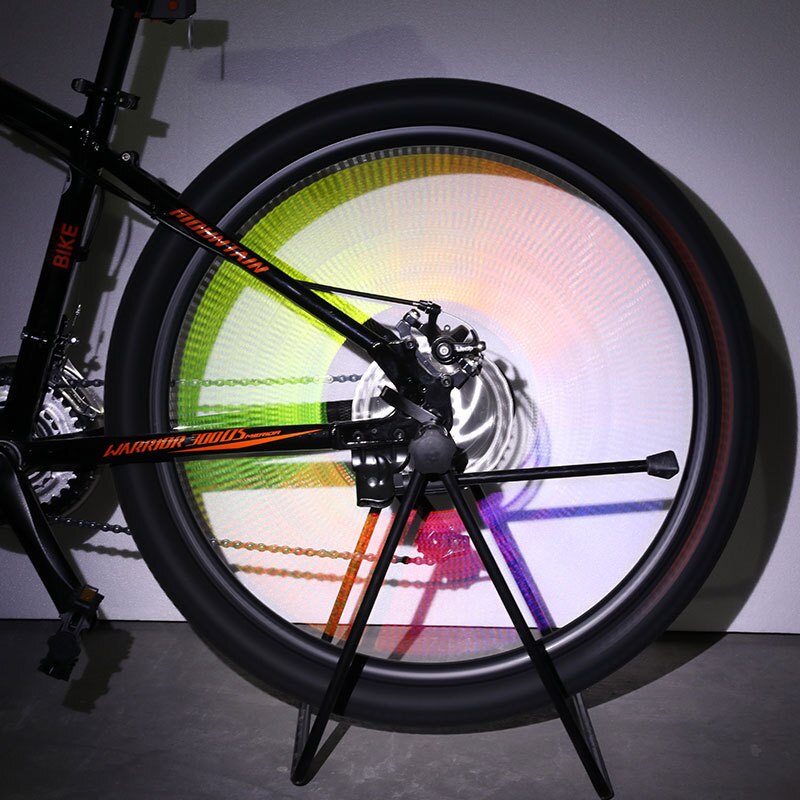 12pz MTB bici ruota per bicicletta raggi riflettenti adesivi per biciclette accessori per biciclette raggi riflettenti colorati strisce di avvertimento