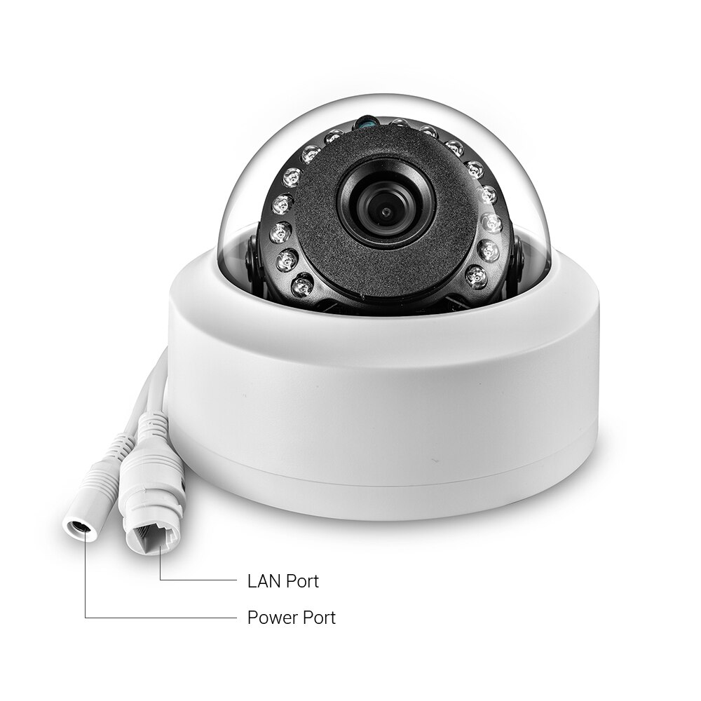 ONVIF 4MP IP Home Security CCTV Camera Indoor 180 360 Graden Fisheye Bewegingsdetectie Video Surveillance Camera 20M Night vision