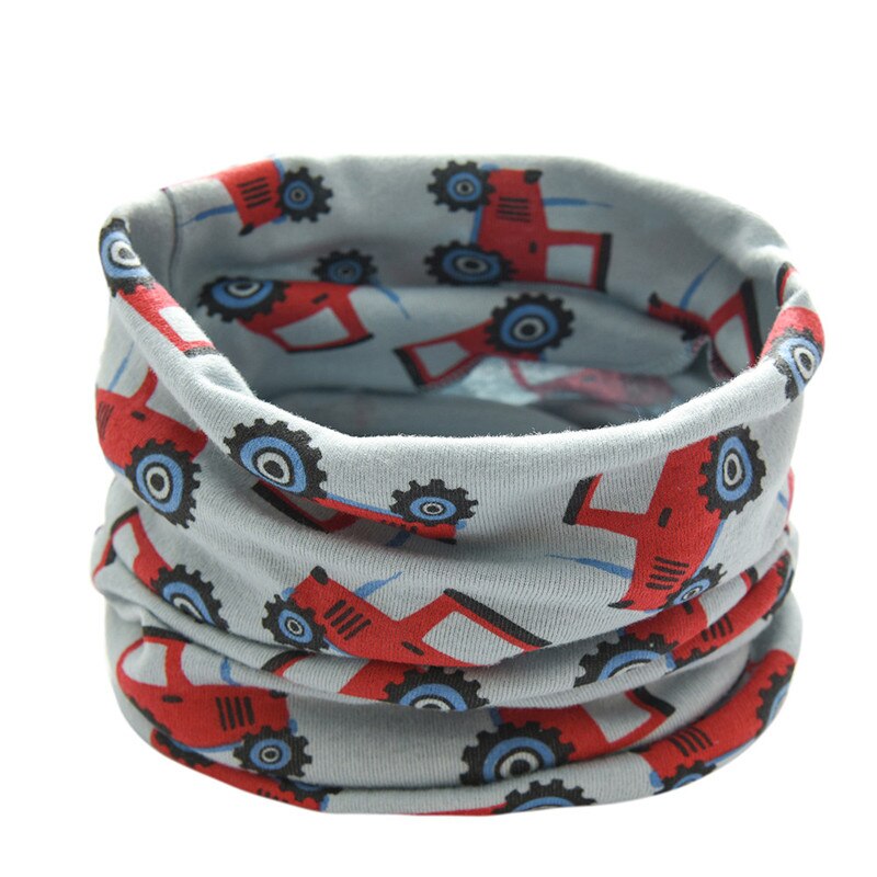 Baby lätzchen Neue Herbst Winter Jungen Mädchen Baby Traktoren Schal Baumwolle O Ring Nacken Schals baberos bebe impermeables #4N25: Blau
