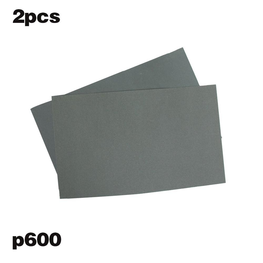 6 Pcs/Set Sand Paper Waterproof Abrasive Papers P600/1000/1200/1500/2000/2500 GHS99: 2pcs