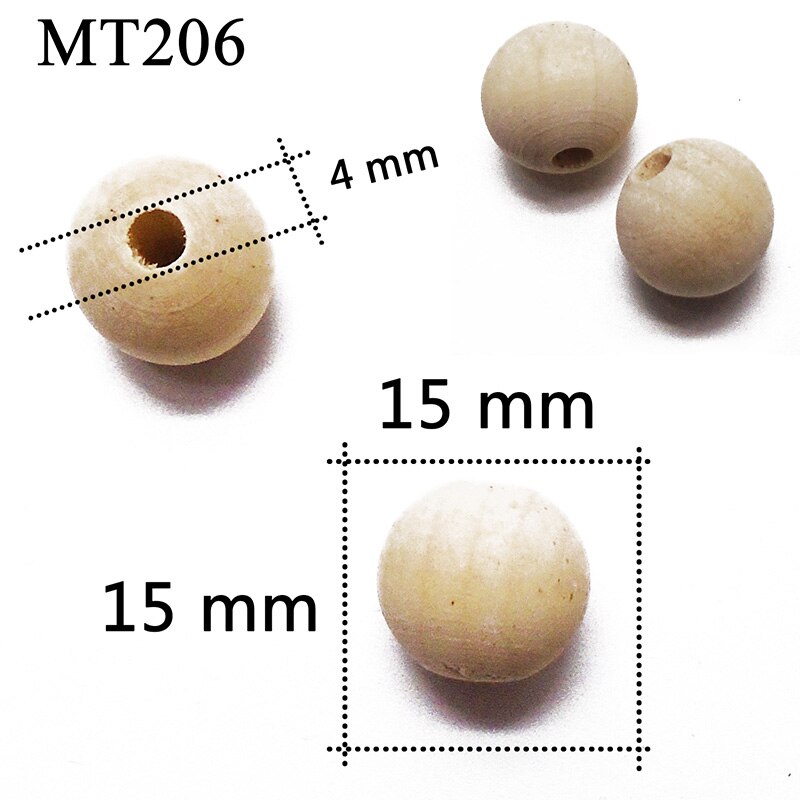 Cheriswelry 160Pcs Kat Hond Gedrukt Houten Kralen 16Mm Leuke Dieren