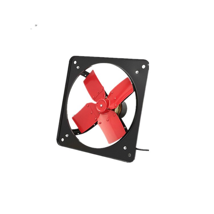 8/10 ''Uitlaat Ventilator Muur Ventilator Lucht Ventilator Industriële Duct Krachtige Ventilator Venster Ventilatie Voor Keuken Metalen Extractor