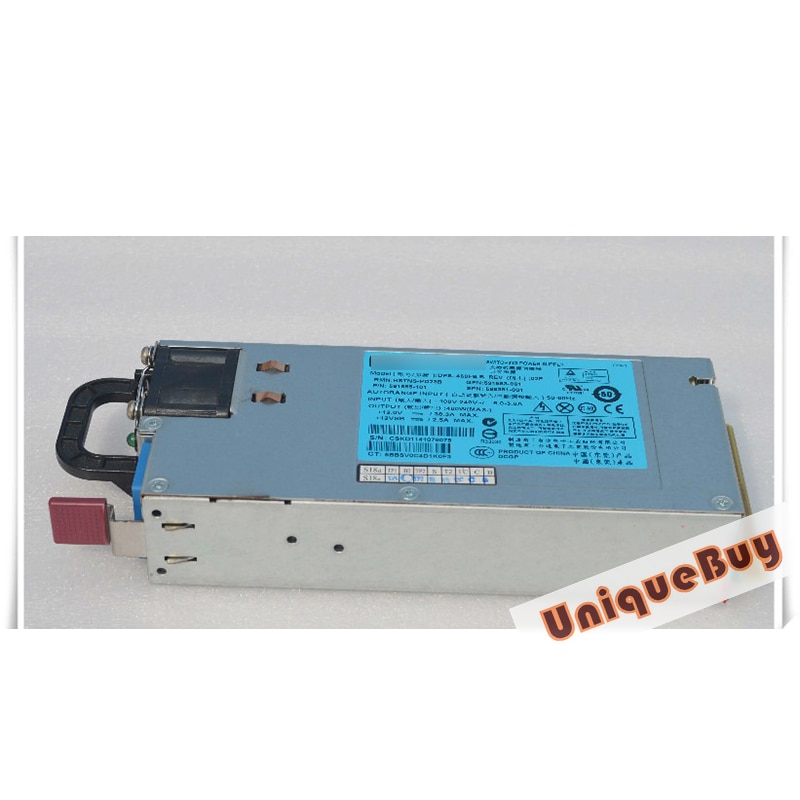 Fuente de alimentación para servidor HP 180G6 DL360/380 G6 G7 G8, 460W, 599381-001, 593188-B21, Psu