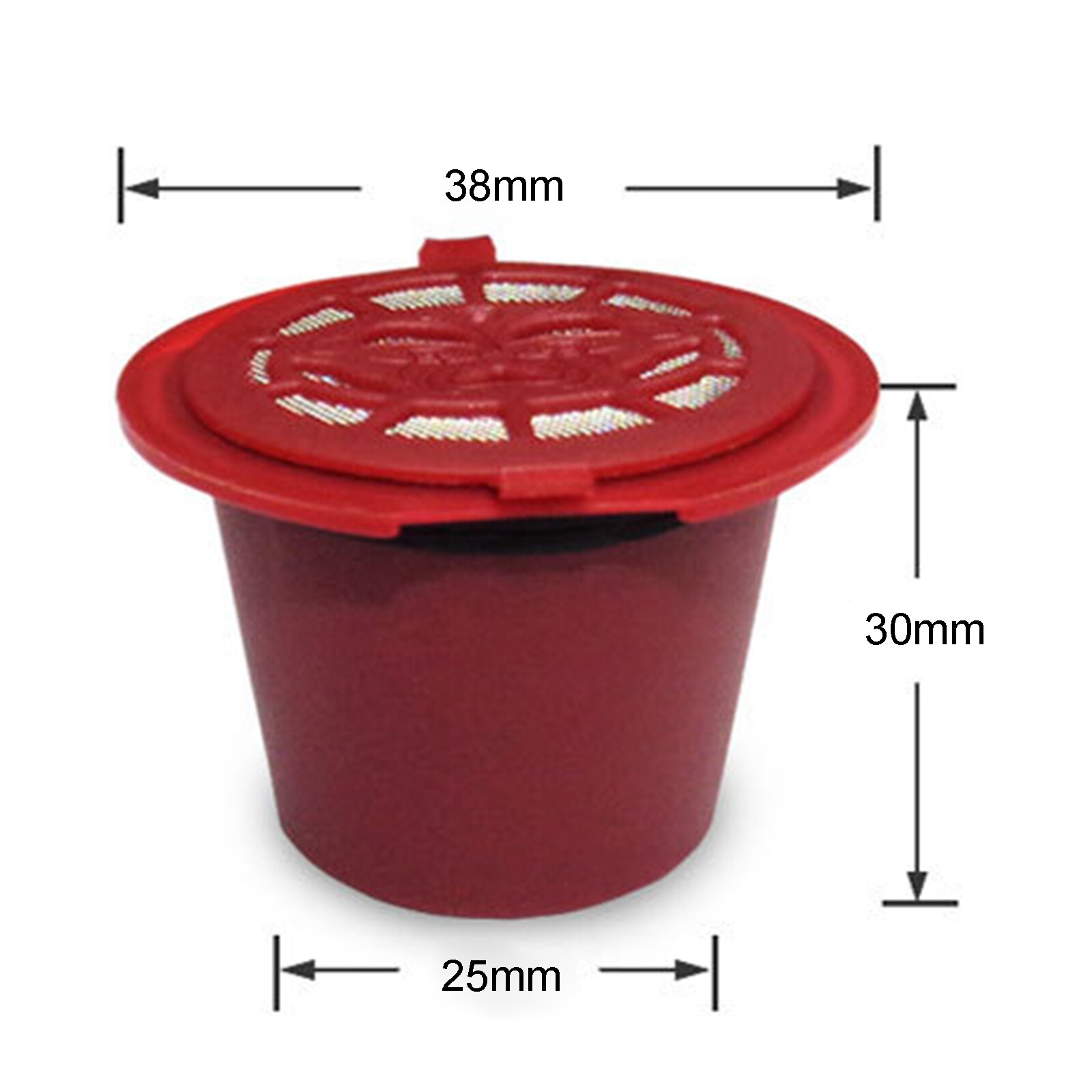 Coffee Filter Coffee Appliance Filter Coffee Capsule Reusable Coffee Capsule 3Pcs Pod Nespresso Recycling 1 Set With Brush Spoon