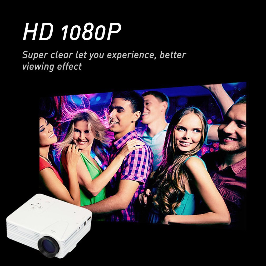DIY Smartphone Projector,Tweede Generatie Mini Home Theater Projector,Draagbare Smart Phone Projector,8X Beeldvergroting