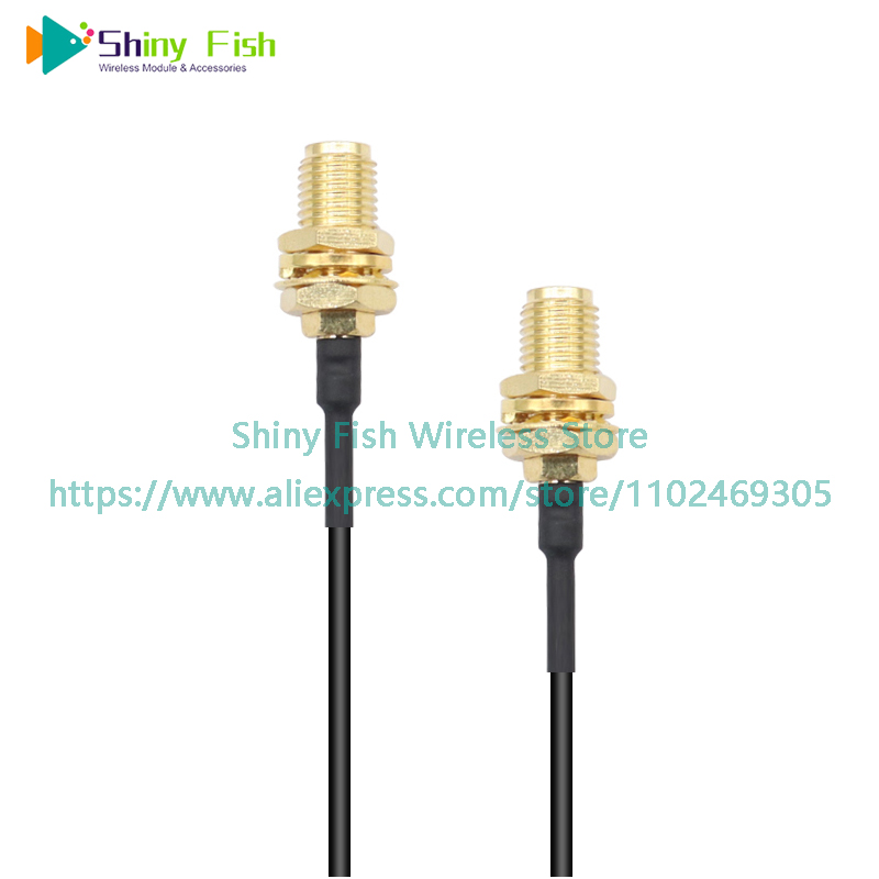 10 peças sma fêmea para mhf4 cabo de transferência rf trança para módulo m.2 RM520GN-GL FM350-GL EM160R-GL FM190-GL SIM7600G-H