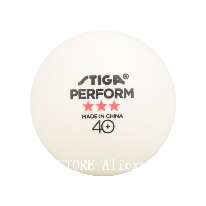 Stiga Table Tennis Balls 3 Star 40+ ABS Plastic Poly Seamed Original Stiga Ping Pong Ball