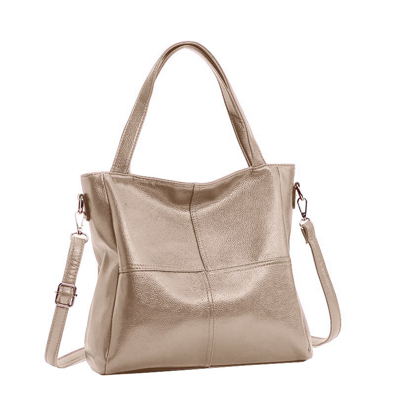 Bolsas femininas pretas estilo europeu, novas bolsas femininas de alta capacidade de ombro estilo europeu 2020: gold 2