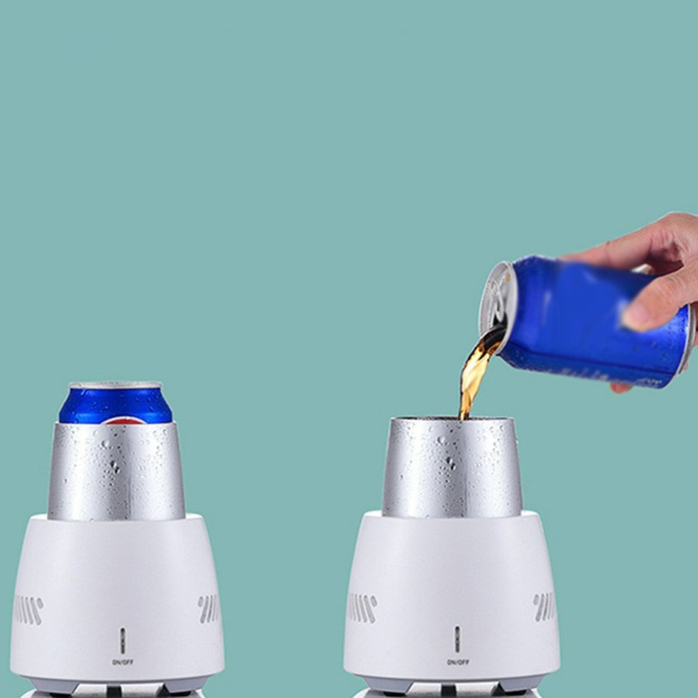 Juice drink hurtigfrysende køling artefakt aluminiumslegering rund hold kølig koks rødvin øl dåser andre kolde drikke
