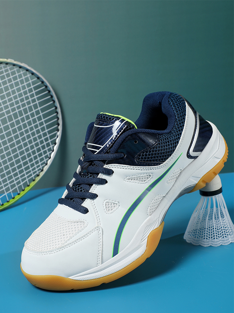 Badmintonschoenen Professionele tafeltennissportschoenen voor heren en dames mesh ademende knop Telescopische schoenveters Rubber antislip