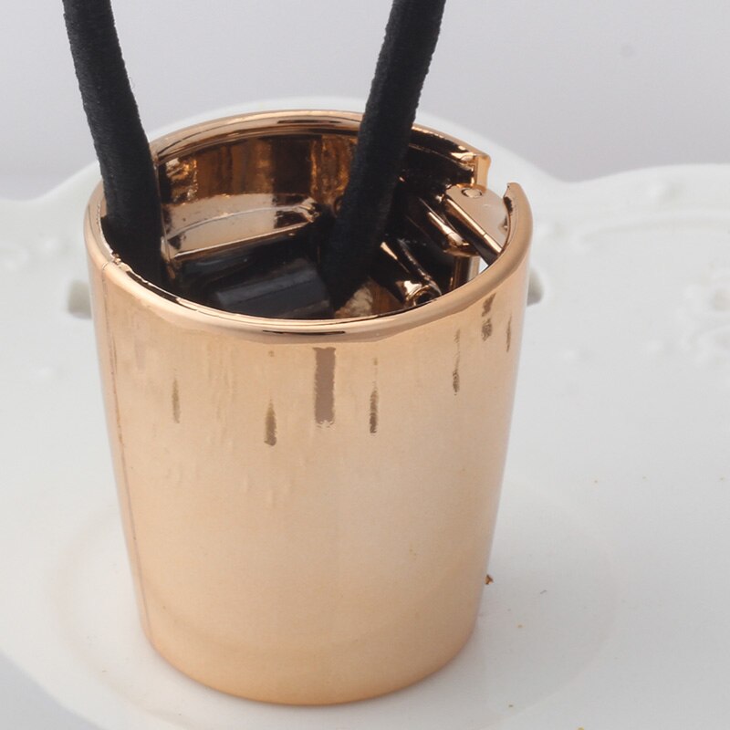 coletero elástico estilo Punk, accesorios para el cabello, banda para el pelo, anillo de pelo redondo Retro Vintage para mujer, Scrunchy con caja