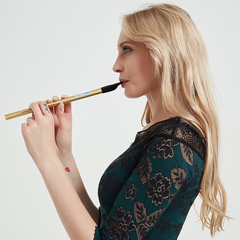 Naomi 6- gats tin whistle, traditionele ierse penny whistle, muziekinstrument van messing voor beginners, toonsoort c