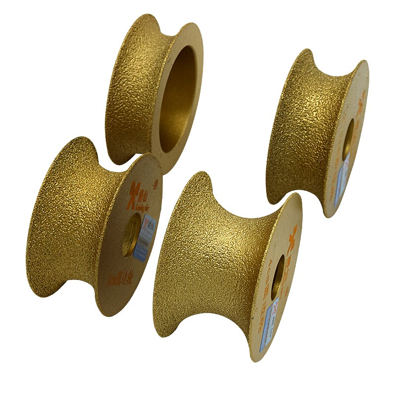 Brazing diamond angle grinder stone grinding wheel semi-circular edging round glass pottery porcelain marble grinding