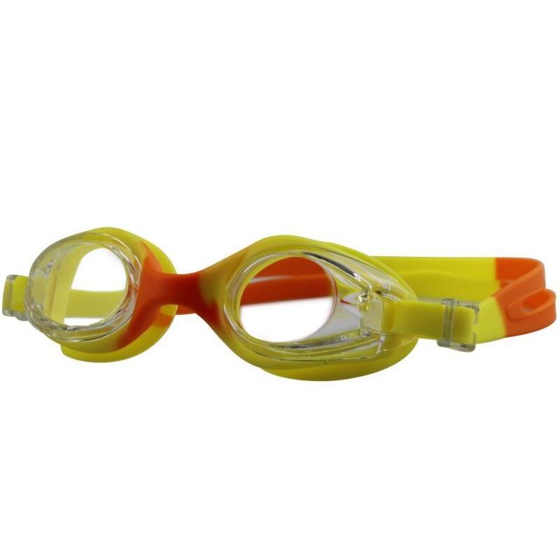 Verstelbare zwembril, anti-condens, uv-beschermende zwembril voor kinderen, waterdichte siliconen zwembril met spiegelglas: Jij