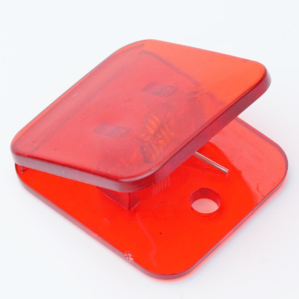 Colorful Acrylic Clamp Paper Clips Ticket Holder Paper Documents Organizer Hinge Clip Binder Clip For Office And School Sup G1n9