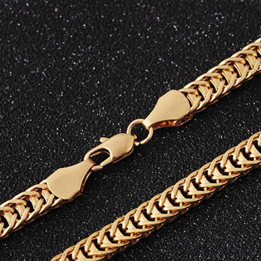 OTOKY hommes gourmette cubain collier Hip pop or colliers bijoux chaîne collier directe Dec28