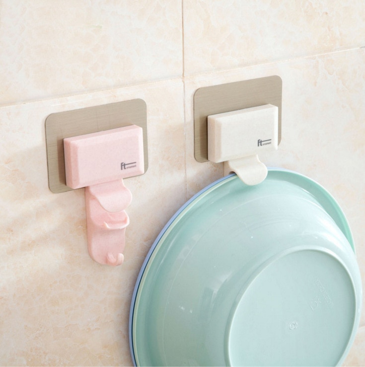 Bathroom Wall Hook Basin Bathroom Chuck Up Toilet Strong Hanging Washstand Hang Basin