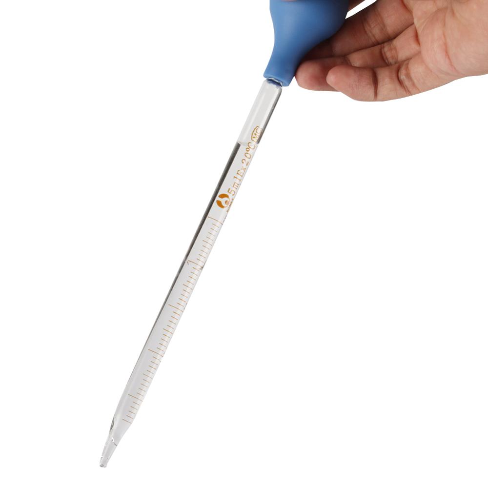 5ml 10ml Rubber Head Glass Dropper And 100ml Measuring Cylinder Kit Glass Pipette With Scale Line Chemistry Laboratory Dropper