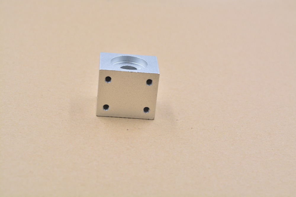 1 sztuk T8 śruba trapezowa osłona na nakrętki biały lub czarny uchwyt montażowy aluminium dla T8 śruba mosiężna nakrętka grawerka T8 nakrętka