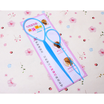 Vrouwen Haar Accessoires Elastische Haarbanden Haar Vlechten Braider Tool Styling Donut Knot Loop Pull Haarspelden Barrette Clips: Style 11