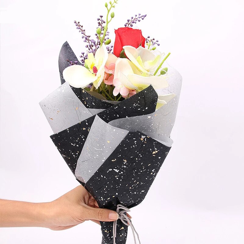 Thick Waterproof Matte Floral Florist Wrapping Paper Flower Pack Roll Paper Matte Roll Flower Wrapping Paper Party