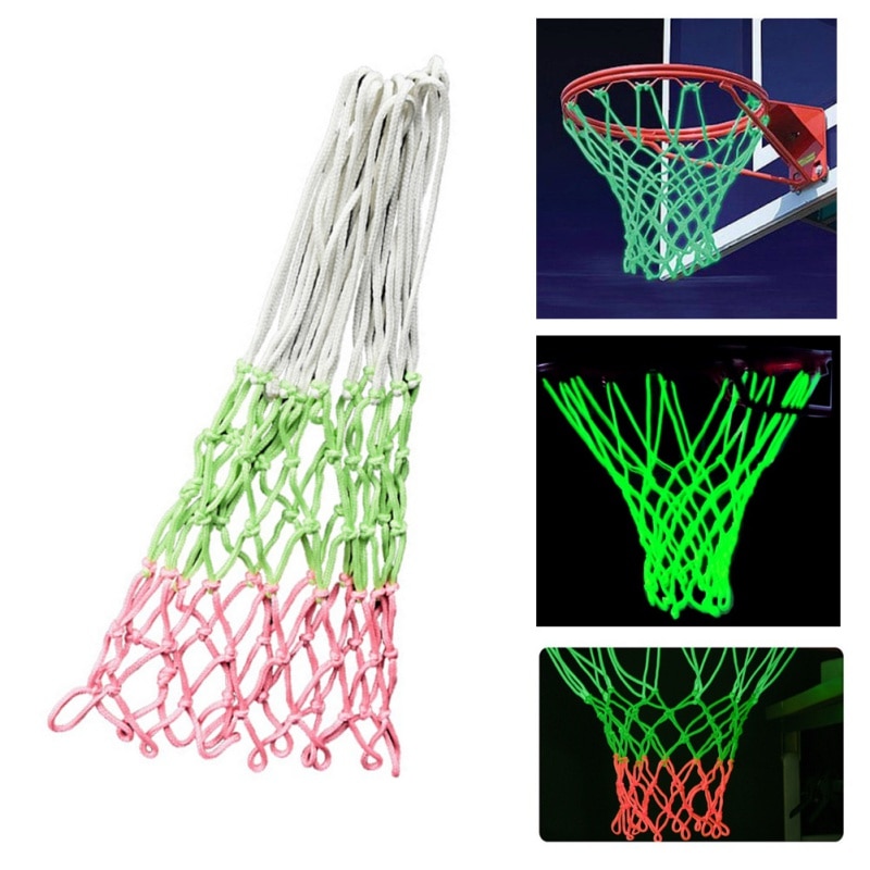 Basketbal Netto Zware Basketbal Netto Gloeiende Licht Lichtgevende Basketbal Netto