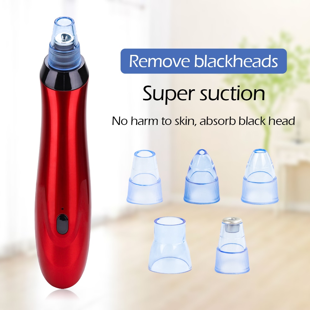 Blackhead Remover Electric Face Acne Black Dot Pimple Microcrystalline Blackhead Vacuum Cleaner Pore Blackhead Skin Care Tools
