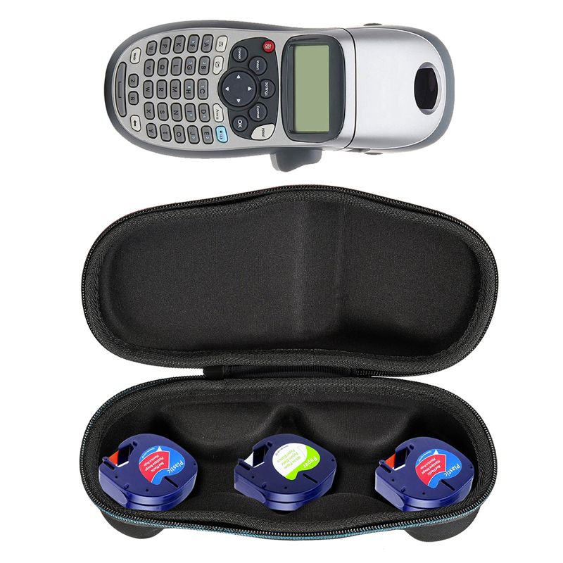Eva caso duro viagem saco de armazenamento de transporte protetor para dymo letratag LT-100H handheld etiqueta fabricante acessórios