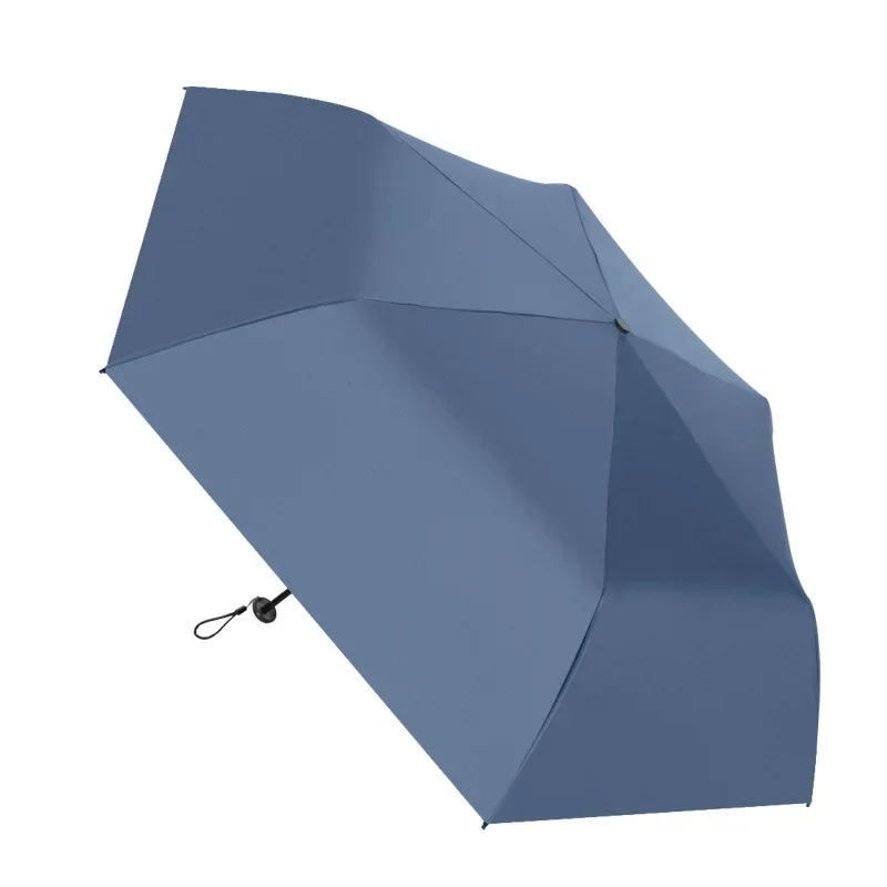 Guarda-chuva dobrável de fibra de carbono anti uv chuva guarda-sol elegante portátil à prova de vento lâmpada guarda-sol feminino e masculino