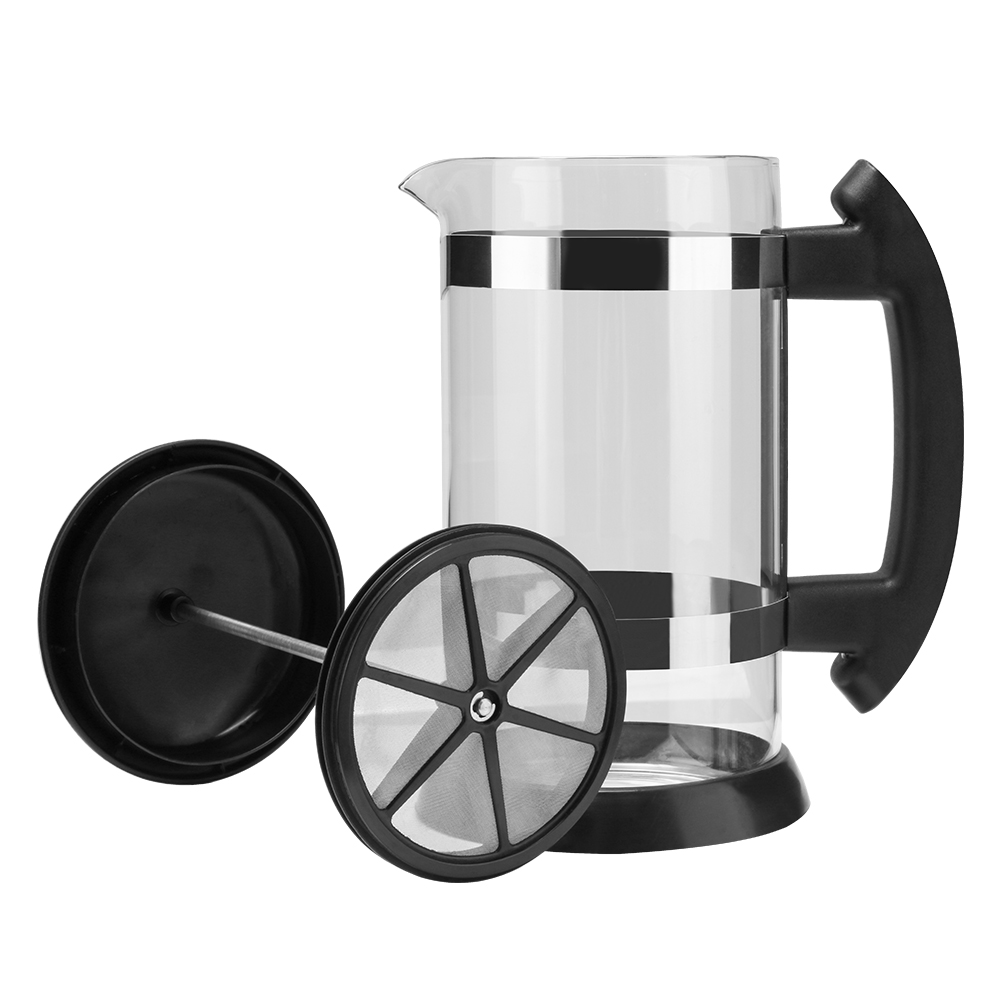 1000ML Glas Französisch Presse Topf Filter Kaffeebereiter Tee Kaffee Hersteller Manuelle Französisch Pressen Topf Kaffee Hersteller Kaffee Werkzeug