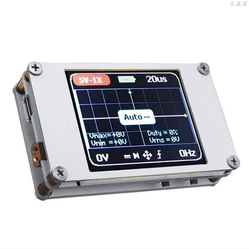 3 in 1 Handheld Draagbare Digitale Oscilloscoop Elektronische Component Tester Signaal Generator 500 KHz Bandbreedte 10MSa/s Sampling Rate (Hoge configuratie