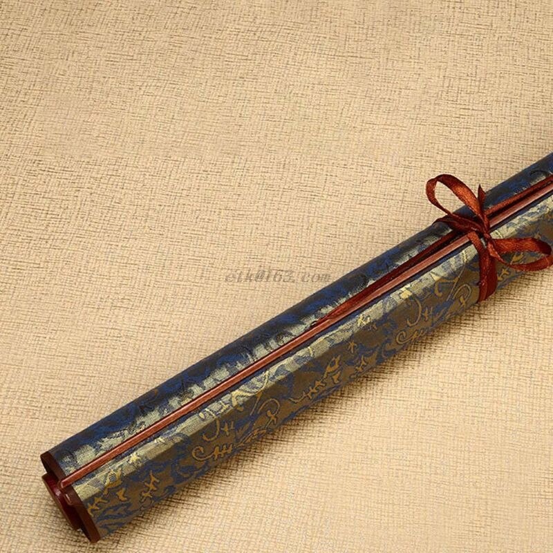 Non Ink Water Writing Painting Chinese Calligraphy Practice Scroll Cloth Paper Orchid Pavilion Painting