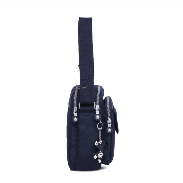 TEGAOTE Nylon Vrouwen Schoudertassen Solid Zipper Tassen Handtassen Vrouwen Messenger Bag Zomer Strand Crossbody Tassen Vrouwelijke Sac A Main