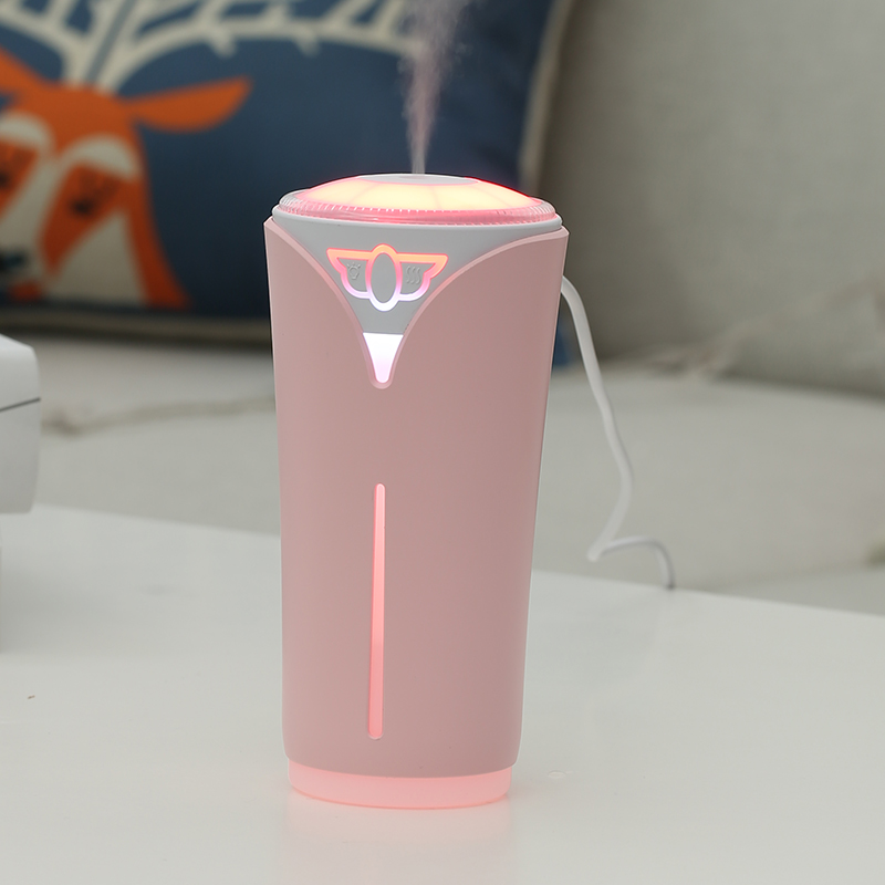 Humidificateur coloré USB | Mini diffuseur d'huiles essentielles, purificateur d'air, pour voiture, bureau et maison