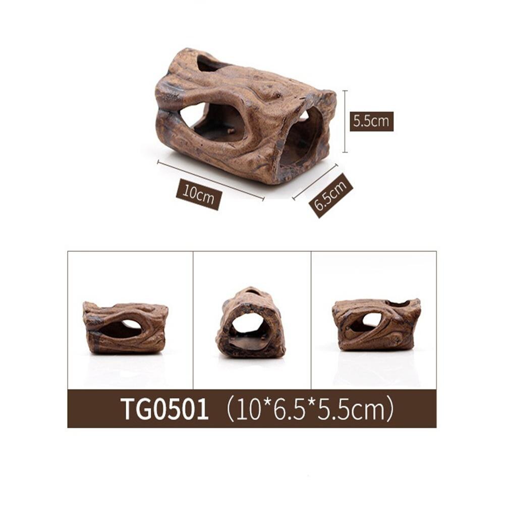 Support en forme de branche d&#39;arbre pour reptiles serpent escalade, plate-forme décorative, ornement en céramique: 501
