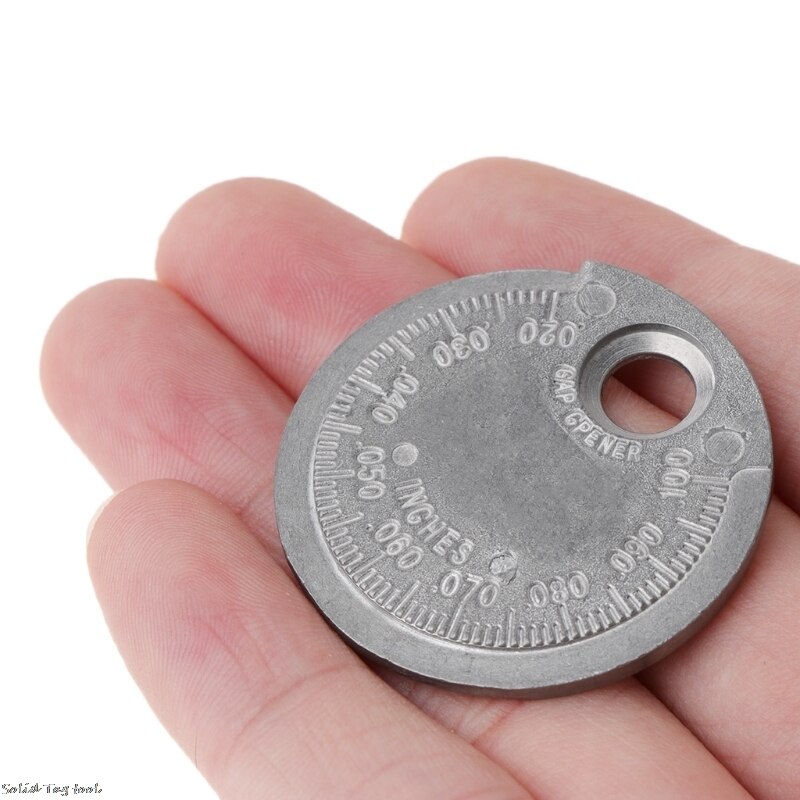 Spark Plug Gap Gauge Tool Measurement Coin-Type 0.6-2.4mm Range Spark Plug Gage