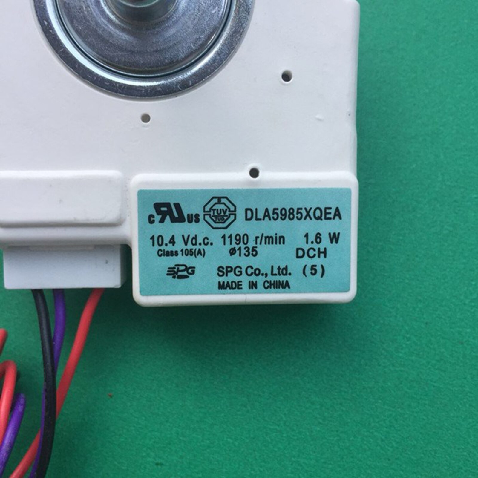 Freezer Brushless Fan Motor DLA5985XQEA for Midea Double Door Refrigerator Parts DC10.4V 1.6W