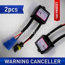 2 pz xeno avvertimento Canceller nascosto Luci Allo Xeno decodificatore kit nascosto Lampada Relè Condensatore Errore di Resistenza di Carico Canbus decodificatore GLOWTEC