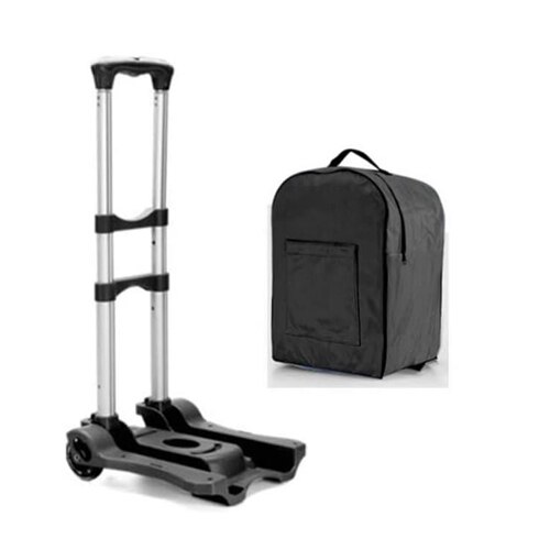 Portable Folding Cart Trolley Car Travel Luggage Trolley Flatbed Mobile Furniture Transportation Tool Super Folding 330lbs: 02
