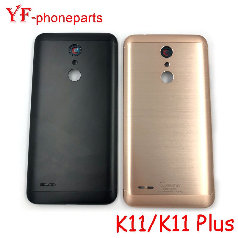 10Pcs Voor Lg K11 / K11 Plus Back Battery Cover Rear Panel Deur Behuizing Geval Reparatie Onderdelen